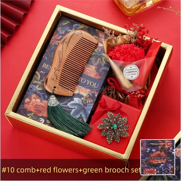 Mothers Day Gift Lady Wooden Comb set - Mothers Day Gift Lady Wooden Comb set - Image 9 of 11