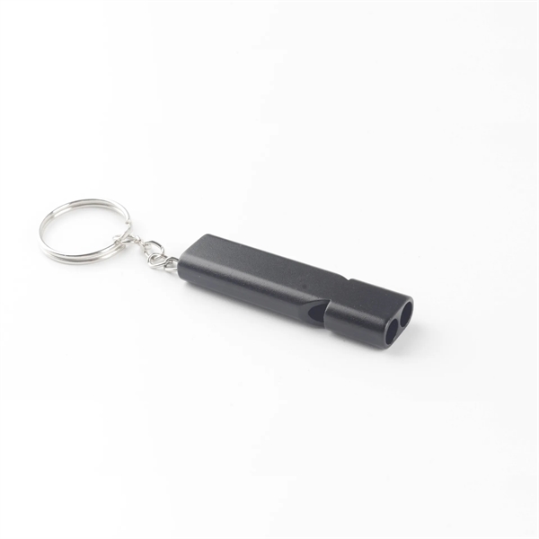 outdoor loud  survival Double Tubes whistles Keychain - outdoor loud  survival Double Tubes whistles Keychain - Image 3 of 8