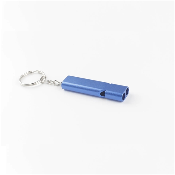 outdoor loud  survival Double Tubes whistles Keychain - outdoor loud  survival Double Tubes whistles Keychain - Image 4 of 8