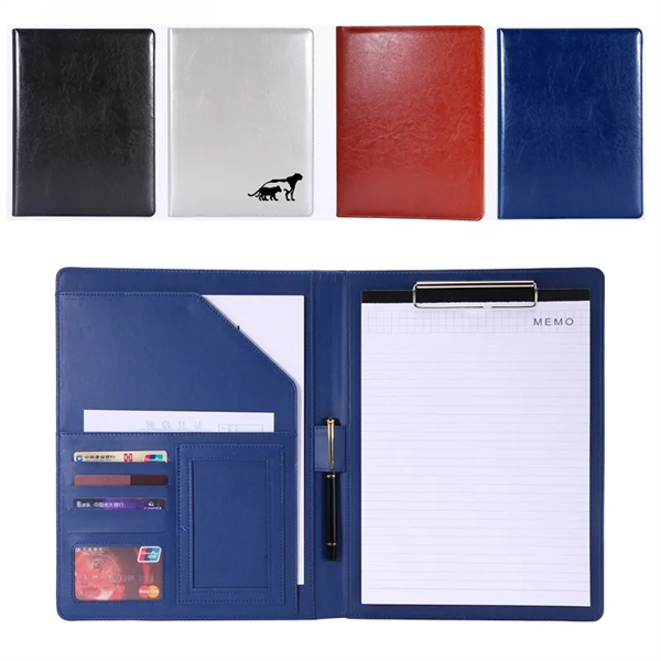 Leather Portfolio Folder Organizer - Leather Portfolio Folder Organizer - Image 0 of 7