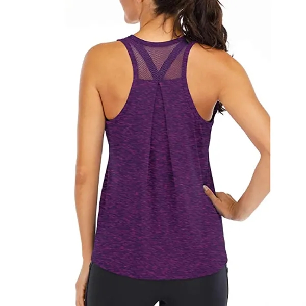 Women's Loose Fitness Tank - Women's Loose Fitness Tank - Image 11 of 16