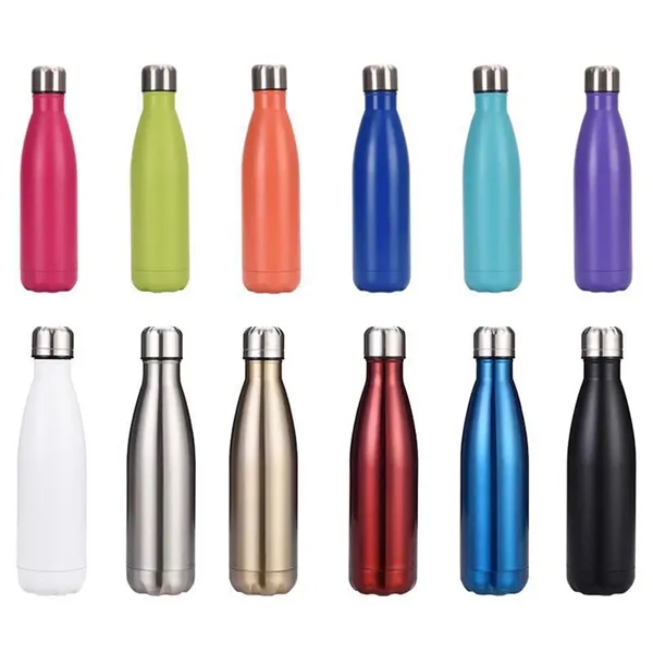 17 oz Stainless Steel Insulated Sports Water Bottle - 17 oz Stainless Steel Insulated Sports Water Bottle - Image 2 of 2