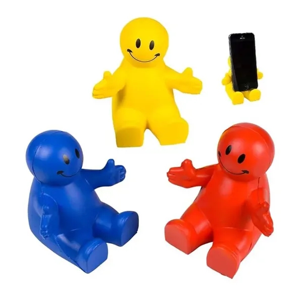Squeezable Smile Phone Holder - Squeezable Smile Phone Holder - Image 2 of 2