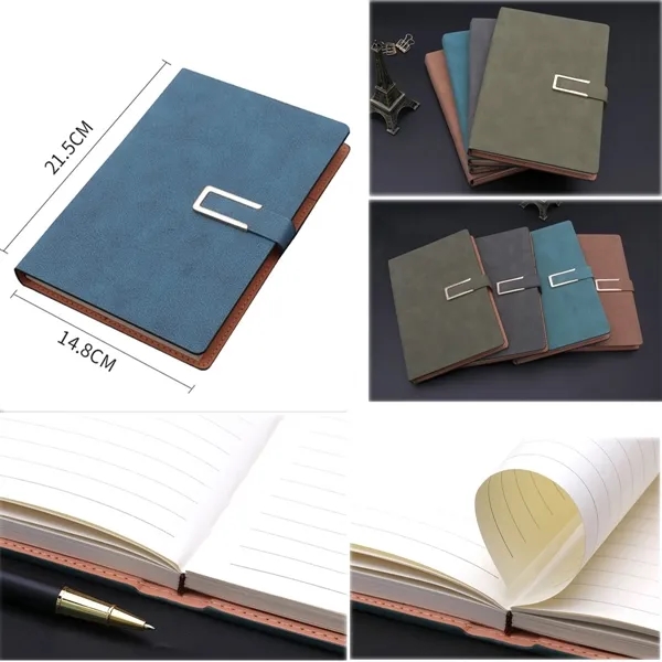 Journal Leather Writing Notebook with Pen - Journal Leather Writing Notebook with Pen - Image 1 of 2