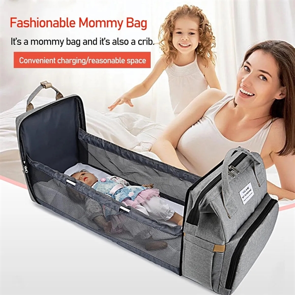 Trendy Diaper Changing Backpack - Trendy Diaper Changing Backpack - Image 5 of 7