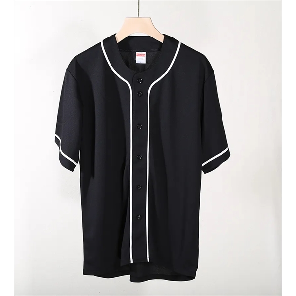 Baseball Jersey Short Sleeve Hipster Hip Hop T Shirts - Baseball Jersey Short Sleeve Hipster Hip Hop T Shirts - Image 1 of 6