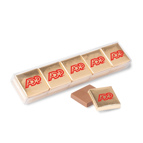 Ten Piece Chocolate Foiled Square Acetate - Ten Piece Chocolate Foiled Square Acetate - Image 2 of 6