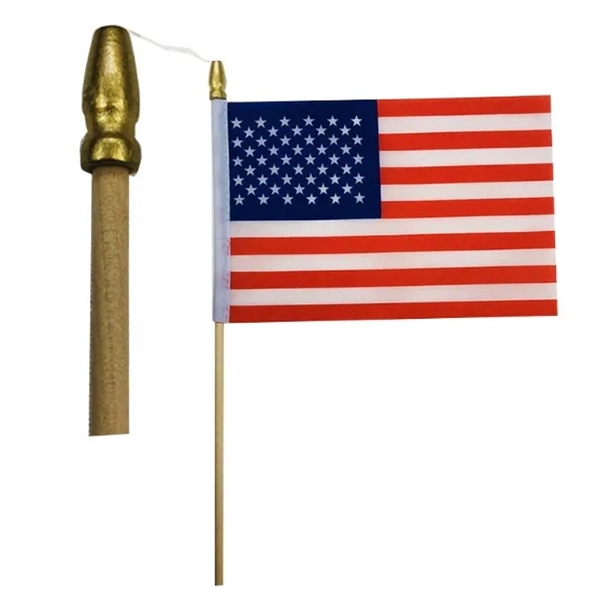 Custom Stick Hand Flag - Custom Stick Hand Flag - Image 1 of 2