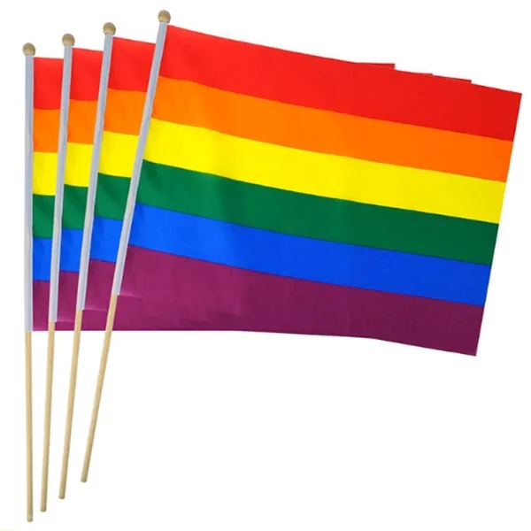 Custom Stick Hand Flag - Custom Stick Hand Flag - Image 2 of 2