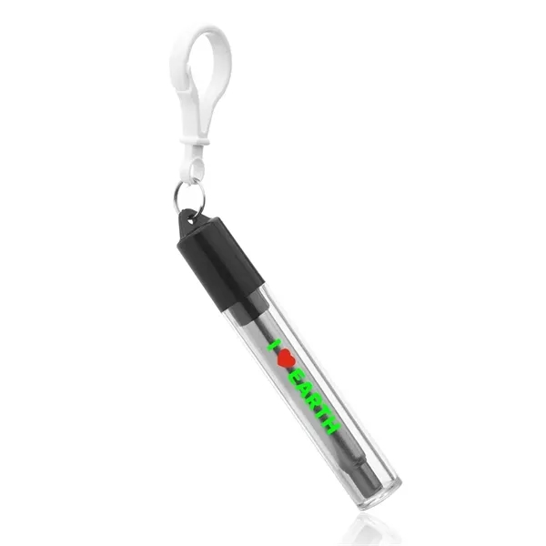 Retractable Straw with Case and Brush - Retractable Straw with Case and Brush - Image 1 of 8