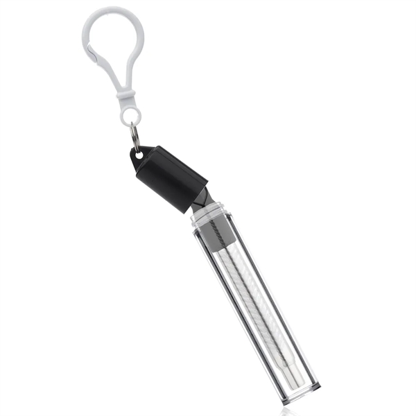 Retractable Straw with Case and Brush - Retractable Straw with Case and Brush - Image 7 of 8