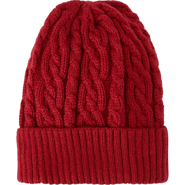 Unisex OPTIMAL Knit Cuffed Beanie - Unisex OPTIMAL Knit Cuffed Beanie - Image 5 of 5