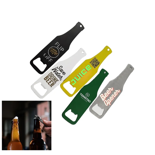 Stainless Steel Bottle Opener - Stainless Steel Bottle Opener - Image 0 of 3