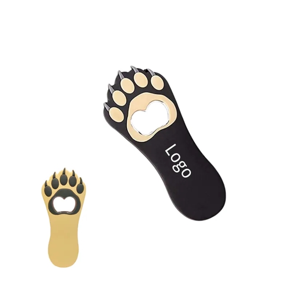 Bear Paw Bottle Opener Magnet - Bear Paw Bottle Opener Magnet - Image 0 of 2