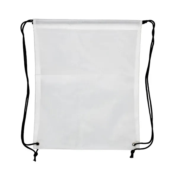 13" W x 16" H Full Color Import 210D RPET Drawstring Cinch P