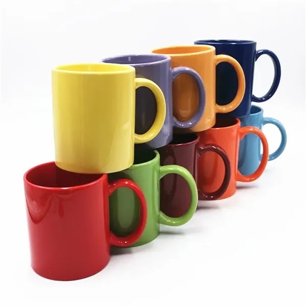 11 Oz. Ceramic Coffee Mug - 11 Oz. Ceramic Coffee Mug - Image 2 of 5