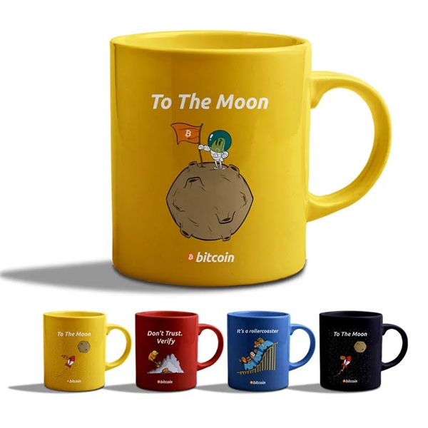 11 Oz. Ceramic Coffee Mug - 11 Oz. Ceramic Coffee Mug - Image 3 of 5