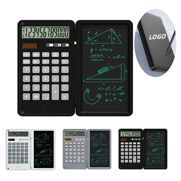 Calculator With Writing Pad And Pen - Calculator With Writing Pad And Pen - Image 0 of 4