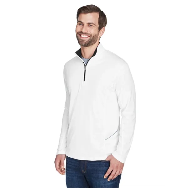 UltraClub Men's Cool & Dry Sport Quarter-Zip Pullover - UltraClub Men's Cool & Dry Sport Quarter-Zip Pullover - Image 32 of 49