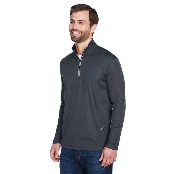 UltraClub Men's Cool & Dry Sport Quarter-Zip Pullover - UltraClub Men's Cool & Dry Sport Quarter-Zip Pullover - Image 35 of 49