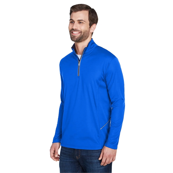 UltraClub Men's Cool & Dry Sport Quarter-Zip Pullover - UltraClub Men's Cool & Dry Sport Quarter-Zip Pullover - Image 46 of 49