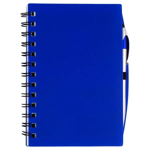 STYLISH SPIRAL STICKY NOTES, FLAGS AND PEN NOTEBOOK - STYLISH SPIRAL STICKY NOTES, FLAGS AND PEN NOTEBOOK - Image 5 of 10