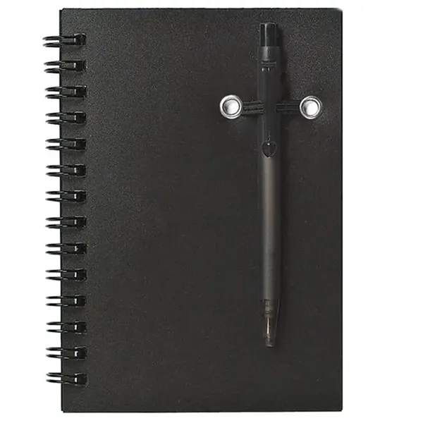 Spiral Notebook with Pen - Spiral Notebook with Pen - Image 2 of 3