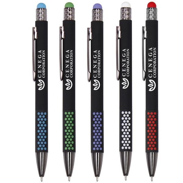 Honeycomb Stylus Gel Pen - Honeycomb Stylus Gel Pen - Image 0 of 5