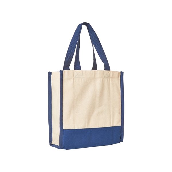 Junior Mini Cotton Box Tote Bag - Junior Mini Cotton Box Tote Bag - Image 3 of 8