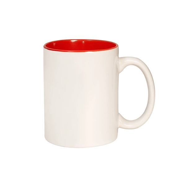 Prime Line 11oz Two Tone C-Handle Mug - Prime Line 11oz Two Tone C-Handle Mug - Image 1 of 3