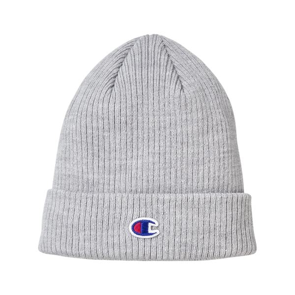 Champion Cuff Beanie With Patch - Champion Cuff Beanie With Patch - Image 0 of 8