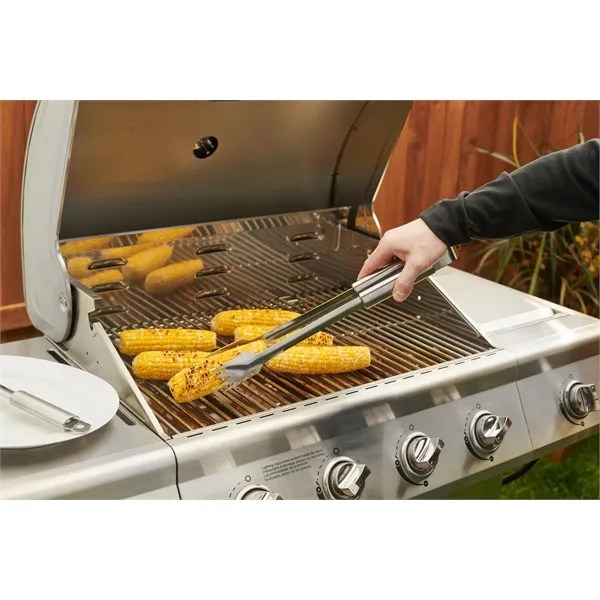 Premium Stainless Steel BBQ Set - Premium Stainless Steel BBQ Set - Image 3 of 5