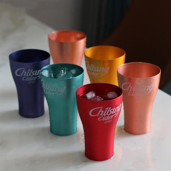 12 Oz Aluminum Tumblers Reusable Cups - 12 Oz Aluminum Tumblers Reusable Cups - Image 1 of 2