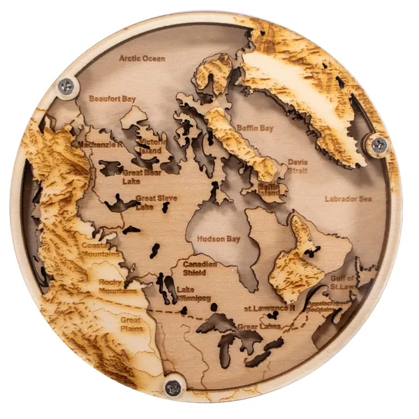 Layered Wood Coaster - Layered Wood Coaster - Image 8 of 19
