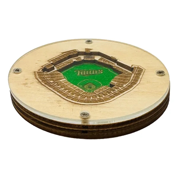 Layered Wood Coaster - Layered Wood Coaster - Image 15 of 19