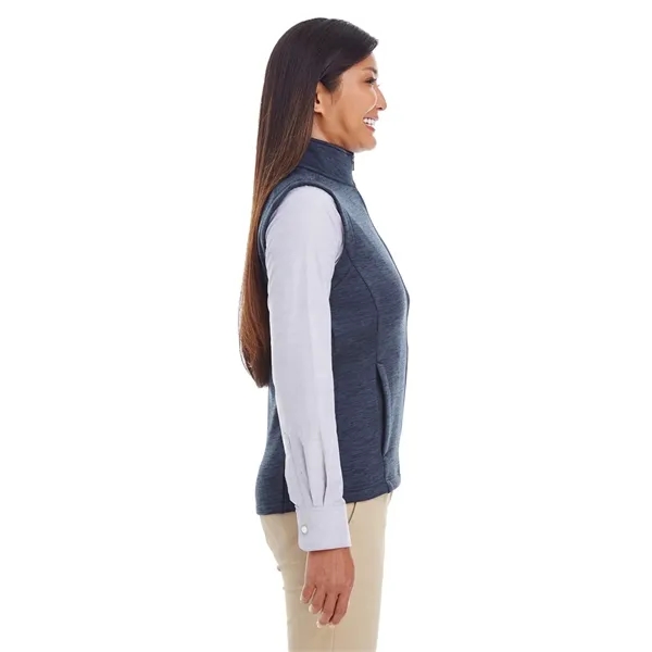 Devon & Jones Ladies' Newbury Melange Fleece Vest - Devon & Jones Ladies' Newbury Melange Fleece Vest - Image 6 of 23