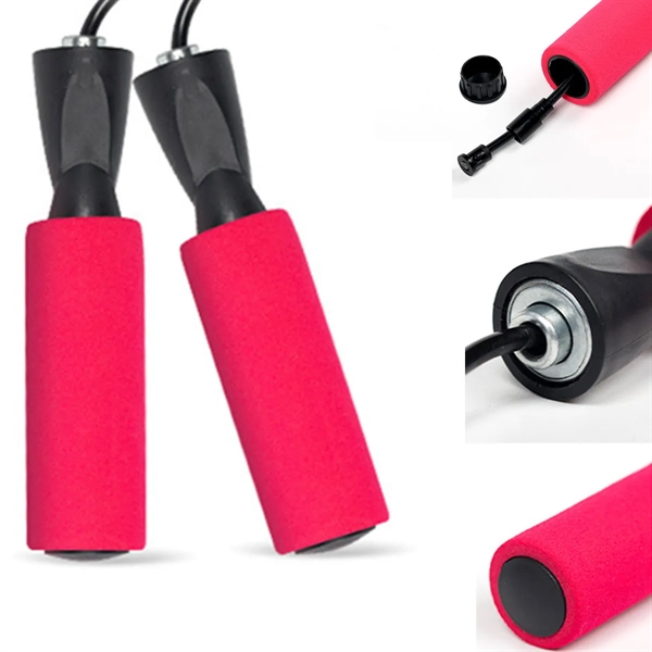 Aerobic Exercise Adjustable Bearing Training Jump Rope - Aerobic Exercise Adjustable Bearing Training Jump Rope - Image 1 of 3