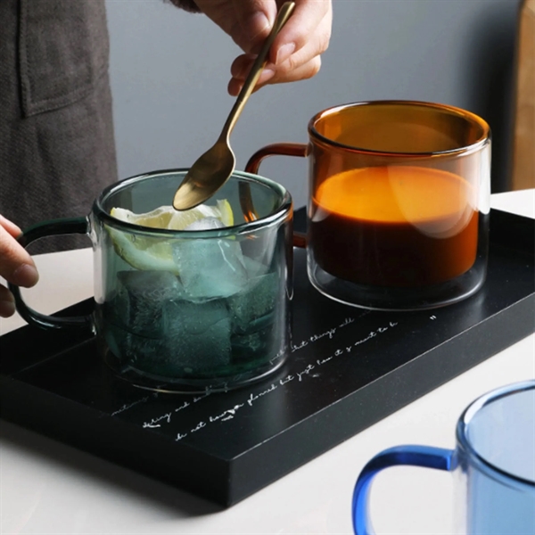 Transparent Drinkware Double Wall Glass Cup - Transparent Drinkware Double Wall Glass Cup - Image 1 of 1