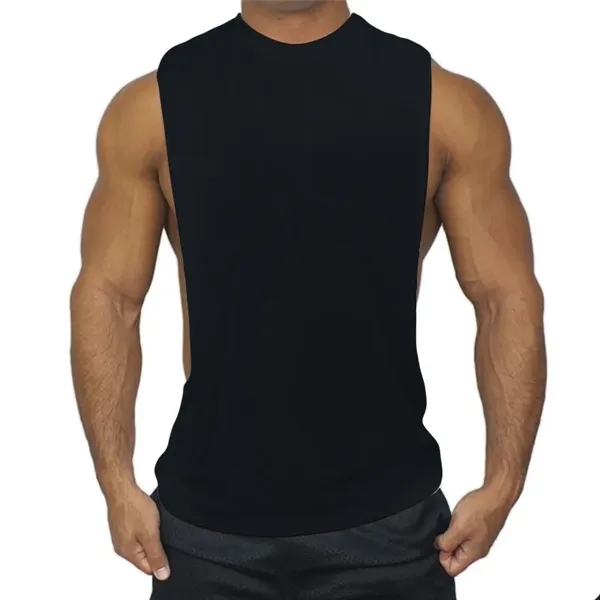 Men's Sleeveless Tank Top - Men's Sleeveless Tank Top - Image 1 of 7