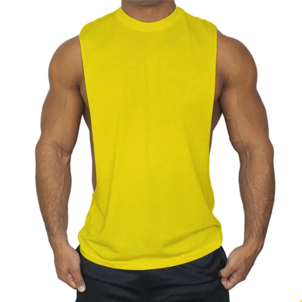 Men's Sleeveless Tank Top - Men's Sleeveless Tank Top - Image 3 of 7