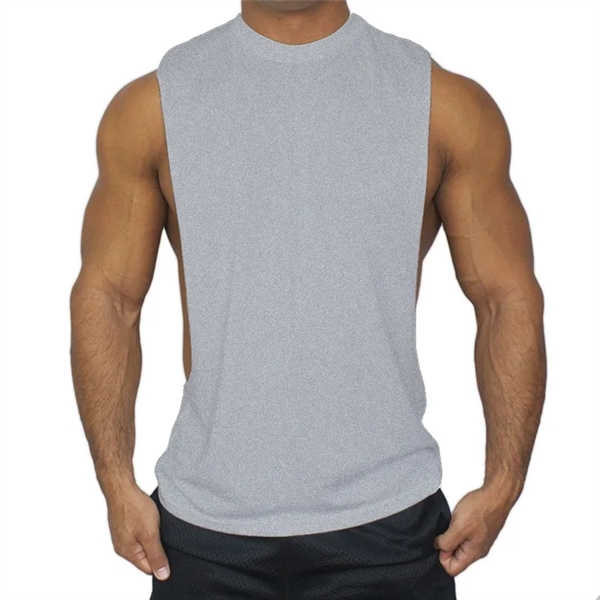 Men's Sleeveless Tank Top - Men's Sleeveless Tank Top - Image 4 of 7