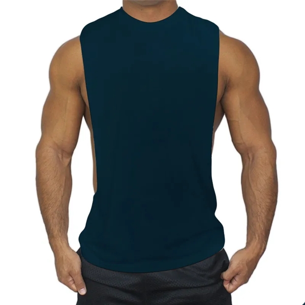 Men's Sleeveless Tank Top - Men's Sleeveless Tank Top - Image 6 of 7