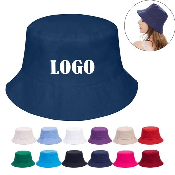 Trendy Cotton Bucket Hat - Trendy Cotton Bucket Hat - Image 0 of 4