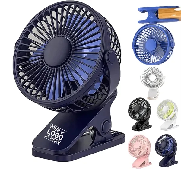 Small Clip Desk USB Fan - Small Clip Desk USB Fan - Image 0 of 5