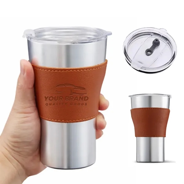 14oz Travel Coffee Mug Water Cup with Lid - 14oz Travel Coffee Mug Water Cup with Lid - Image 0 of 2