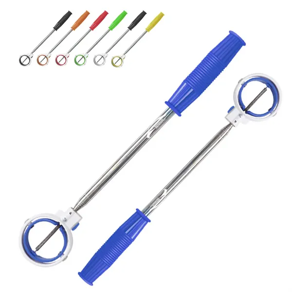 Telescopic with Spring Release Golf Ball Retriever - Telescopic with Spring Release Golf Ball Retriever - Image 0 of 3
