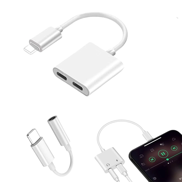 Audio And Charging Adapter - Audio And Charging Adapter - Image 1 of 1