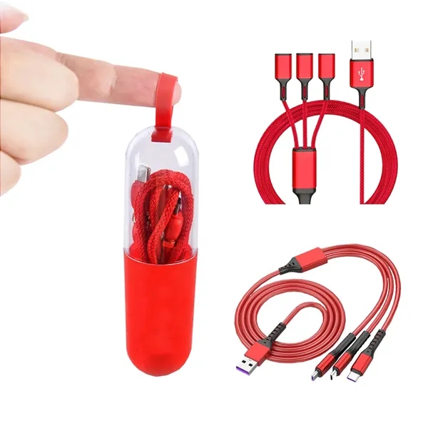 3-in-1 Universal Fast Charging Cable - 3-in-1 Universal Fast Charging Cable - Image 2 of 4