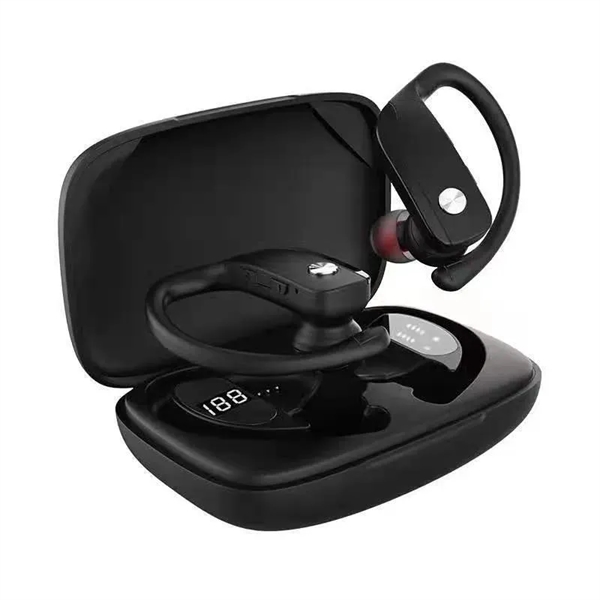 Wireless Sports Headphones Tws Earbuds With LED Display - Wireless Sports Headphones Tws Earbuds With LED Display - Image 3 of 7