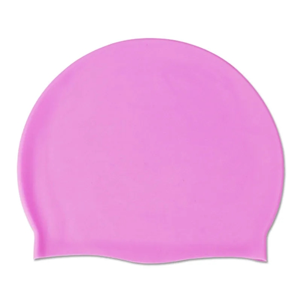 Silicone Swimming Cap - Silicone Swimming Cap - Image 6 of 8